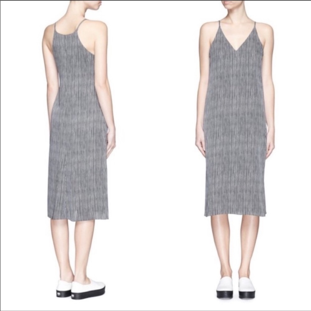 Theory Grey‎ Multi Kyun R Fresh Ikat Dress 4